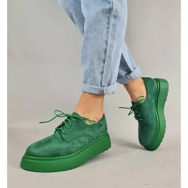 Pantofi dama casual Verde Sora