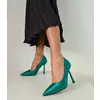Pantofi  dama stiletto Leisan verde picture - 2